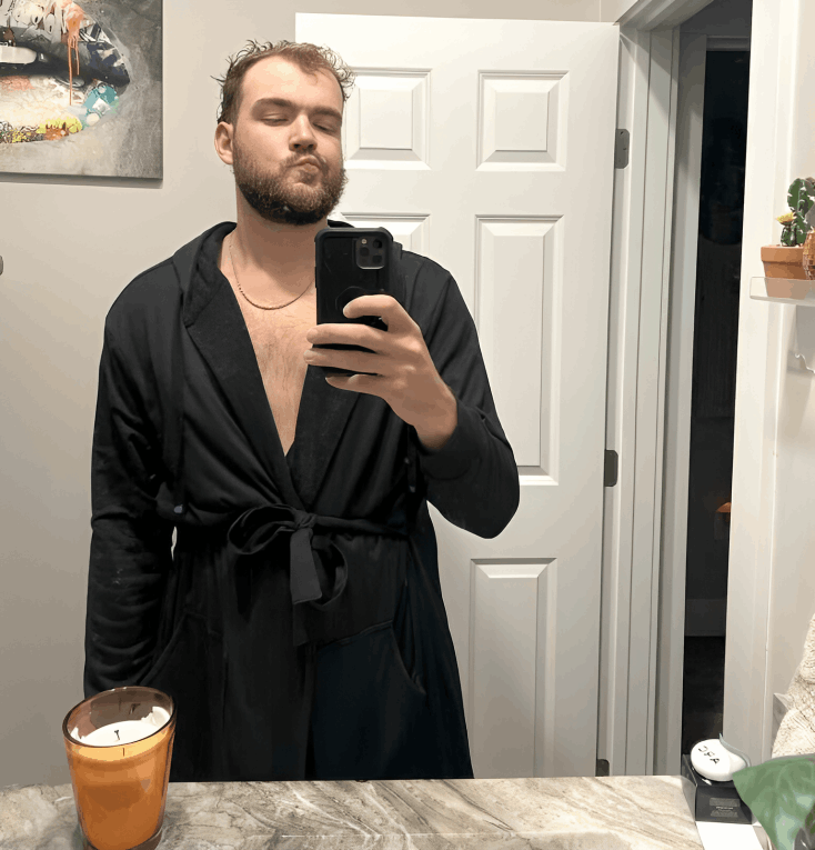 DudeRobe customer~Mel G.  – Florida, USA